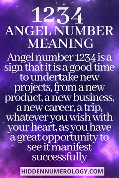 an image with the words angel number meaning