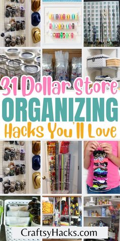 dollar store organizing hacks you'll love