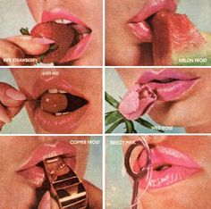 the instructions for how to use chocolate in lipstick