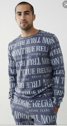 True Religion Men’s All Over Print Pullover Sweatshirt Size Small Blue NEW NWT. Retails for $129. Please see my other listings for more True Religion items. Please see pics for details and ask if you have any questions. Blue Text Print Top For Winter, Blue Text Print Tops For Winter, Winter Blue Tops With Text Print, Blue Branded Sweatshirt For Fall, Blue Winter Tops With Text Print, Blue Logo Print Sweater For Fall, Fall Blue Sweater With Logo Print, Blue Logo Print Sweatshirt For Loungewear, Blue Crew Neck Sweater With Logo Print