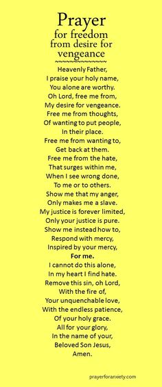 a poem written in black and yellow on a yellow background with the words, prayer for freedom