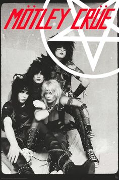 the band motley crue posing for a photo