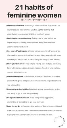 Enhance your feminine energy with these practical tips and strategies. Learn how to be more attractive and feminine, exuding confidence in every aspect of your life. How To Be More Lady Like Tips, How To Be Attractive Woman, How To Be Enchanting, Habits Of Feminine Women, How To Be The Most Attractive Person, How To Be Soft Feminine, Female Must Haves, How To Be Feminine Being A Lady, Feminine Ways To Communicate