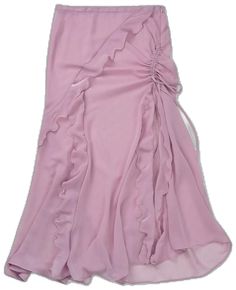 Chic Pink Tiered Maxi Skirt, Chic Pink Asymmetrical Maxi Skirt, Pink Fitted Asymmetrical Maxi Skirt, Elegant Pink Asymmetrical Skirt, Fitted Pink Ruffled Maxi Skirt, Fitted Pink Feminine Maxi Skirt, Fitted Feminine Pink Maxi Skirt, Fitted Pink Maxi Skirt, Feminine Style, Pink Fitted Maxi Skirt With Ruffles