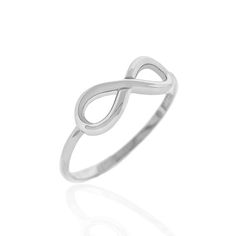 Gold Infinity Ring Silver Sterling Silver 925 by CharmAmerica, $30.00 Rings Infinity, Gold Infinity Ring, Silver Infinity Ring, Ring Trends, Ringe Gold, Etsy Gold Ring, Infinity Ring, Solid Gold Rings, Rings Simple