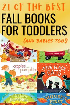 the best fall books for toddlers and babies to read in their own bookcase