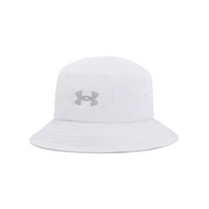 the under armour bucket hat in white