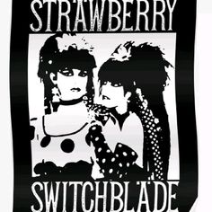 Gothic Icons, Strawberry Switchblade, Shirt Stencil, Band Names, Band Patches, Stencil Ideas, Band Logos