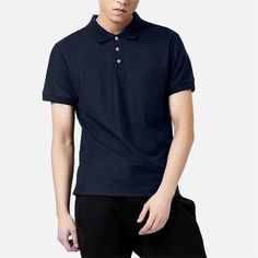 Men's Polo Neck T-Shirt

Fabric: Cotton

Size: S, M, L, XL, 2XL,

Color : White, Black, Navy Blue, Light Blue, Light Gray, Lake Blue, Royalblue, Orange, Red

Pattern: Solid Color

Type of collar: Polo Neck

For the season: Summer

Applicable Scene: Leisure, Daily Navy Cotton Polo Shirt With Short Sleeves, Navy Short Sleeve Cotton Polo Shirt, Navy Cotton Short Sleeve Polo Shirt, Casual Plain Collared T-shirt, Casual Collared Plain T-shirt, Navy Casual Short Sleeve Polo Shirt, Navy Relaxed Fit Short Sleeve Polo Shirt, Casual Plain Cotton Polo Shirt, Basic Plain Cotton Polo Shirt