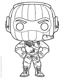 the pop vinyl figure is shown in black and white, with headphones on it