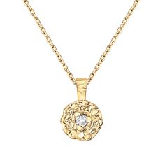 PRICES MAY VARY. ✦STYLISH AND COMFY✦ This hammered coin pendant necklace measures at 15x10mm, making it a trendy piece that will never go out of style ✦ PREMIUM QUALITY✦ This 14K yellow gold plated necklace is crafted from Hand Selected AAAAA Quality Cubic Zirconia and features 18 inch adjustable sliding chain, perfect for all neck sizes. ✦ 60-DAY GUARANTEE ✦ Your happiness is our number one priority. To ensure your complete satisfaction, we offer a hassle-free 60-Day money-back guarantee. To ge Elegant Hammered Coin Necklace, Byzantine Necklace, Trendy Necklace, Coin Pendant Necklace, Bohemian Necklace, Trendy Necklaces, Coin Necklace, Coin Pendant, Rose Gold Necklace