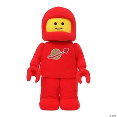 LEGO® Red Astronaut | MindWare Red Astronaut, Lego Astronaut, Lego Space Sets, Lego Space, Spark Creativity, Lego Ideas, Lego Sets, Stuffed Toy, Imaginative Play