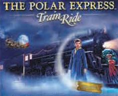 the polar express train ride is coming to an end in this dvd cover for the movie