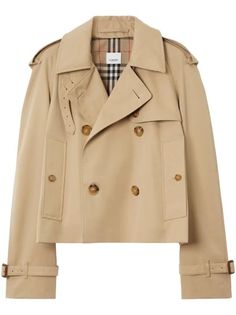 Cropped Trench Coat, Cotton Trench Coat, Burberry Trench, Trench Jacket, Yoko London, Ski Wear, Check Pattern, Catsuit