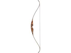 an archery bow and arrow on a white background