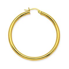 Polished Hoops Metal: 14k Gold (White Gold Or Yellow Gold) Size: 3/40mm Est. Weight: (2.55g) Brand New With Box Also Available In 3x25 Mm, 3x20 Mm, 3x15 Mm With Different Prices Both In White Gold Or Yellow Gold. Please Message Us If You Are Interested In These Sizes. #1746 Classic Yellow Round Earrings, Classic Gold Hoop Earrings With Prong Setting, Classic Yellow Round Jewelry, Elegant Yellow Hoop Earrings, Yellow Tarnish-resistant Jewelry, Classic Yellow Jewelry With Polished Finish, Shine Jewelry, Celtic Heart, Front Back Earrings