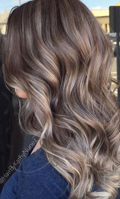 Fall Babylights Hair, Iced Latte Hair Color, Bronde Haircolor Winter, 2022 Hair Color Trends For Women, Adding Lowlights To Highlighted Hair, Soft Brown Hair With Highlights, Pixie Hair Color, Ash Balayage, Brown Ombre Hair