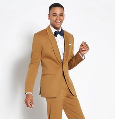 Marigold Shawl Tuxedo | The Black Tux Gold Notch Lapel Suits For Workwear, Gold Fitted Suits For Spring, Gold Long Sleeve Suits For Work, Gold Notch Lapel Outerwear For Evening, Classic Tailored Gold Suits, Tailored Classic Gold Suits, Classic Gold Suit With Notch Lapel, Classic Fitted Gold Tuxedo, Tailored Gold Suits For Evening