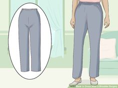 4 Ways to Dress After a Shoulder Surgery - wikiHow