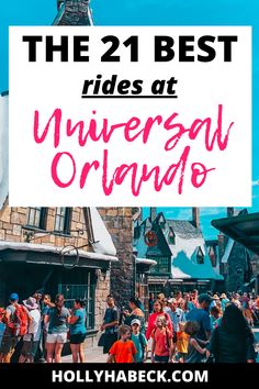 the 21 best rides at universal studios orlando