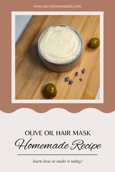 Just using this new DIY hair mask recipe weekly, you can help soften, strengthen and impart a beautiful shine to the hair.   But better yet, it will also help to nourish the scalp, too. It’s truly a wonderful DIY, and you probably already have the ingredients in your pantry! Healthy Hair Naturally, Hair Mask At Home, Olive Oil Hair Mask, Banana Hair Mask, Hair Mask Recipe