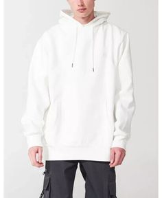 NANA JUDY Men's Authentic Fleece Hooded Sweater w/Pouch Pocket-White NWT Sz.XL | eBay White Fleece-lined Hoodie For Streetwear, White Fleece Hoodie With Pockets, White Hoodie With Pockets For Outdoor, White Fleece-lined Hoodie, White Outdoor Hoodie With Pockets, White Casual Hoodie With Fleece Lining, White Sporty Hoodie With Fleece Lining, Sporty White Hoodie With Fleece Lining, White Cotton Hoodie With Fleece Lining