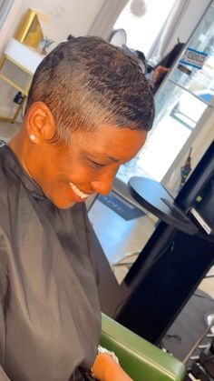 Hair museum salon | #miamihairstylist#shorthairsalon#pembrokepineshairsalon… | Instagram Short Taper Haircut, Short Purple Hair, Hair Muse, Shaved Hair Cuts, Classy Hairstyles