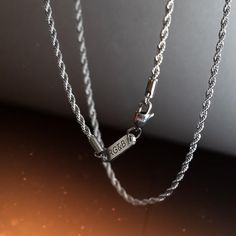 Teaching Men's Fashion – RoseGold & Black Silver Stainless Steel Rope Chain Necklace, Silver Minimalist Rope Chain Necklace As Gift, Silver Link Rope Chain Necklace Gift, Minimalist Silver Rope Chain Necklace As Gift, Minimalist Sterling Silver Rope Chain Necklace, Minimalist Silver Rope Chain Necklace For Gift, Minimalist Stainless Steel Rope Chain Jewelry, Silver Rope Chain Necklace For Everyday, Elegant Stainless Steel Wheat Chain Necklace