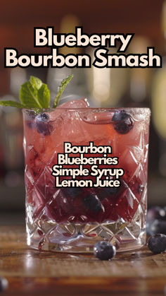 Blueberry Bourbon Smash Blueberry Vodka Smash, Blueberry Whiskey Cocktail, Blueberry Vodka Smash Cocktail, Blueberry Old Fashioned Drink, Blueberry Bourbon Cocktail, Blueberry Whiskey Smash, Blueberry Bourbon Smash, Blueberry Smash Cocktail, Blueberry Lemondrop Cocktail