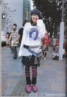 kera Japanese Punk, Japanese Fashion Kawaii, Harajuku Street Style, Japan Fashion Street, Asian Street Style