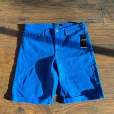 Women’s New With Tags Ralph Lauren Black Label Blue Shorts Size 12 Ralph Lauren Black Label, Ralph Lauren Denim, Denim Cutoff Shorts, Denim Cutoffs, Shorts Women, Size 12 Jeans, Red Shorts, Cut Off Shorts, Black Label