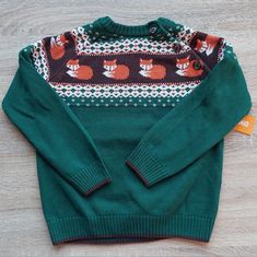 This Listing Is For A Nwt Gymboree Fox Sweater In A Size 6. Elliott Has About Outgrown The Size (His Food Belly Gets The Credit). The Orange & Pine Green Colors Complement One Another Well. I Obsess About Colors...And About Eveything Else. I Blame The Ocd So L Am Absolving Myself From Personal Responsibility Red Cardigan Sweater, Fox Sweater, Argyle Sweater Vest, Black Turtleneck Sweater, Preppy Sweater, Personal Responsibility, Spring Sweater, Argyle Sweater, Pine Green