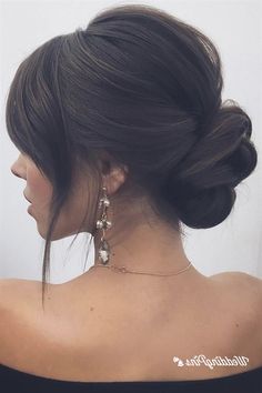 Sanggul Modern, Elegant Wedding Hair, Best Wedding Hairstyles, Bridesmaid Hair Updo, Wedding Hair Inspiration, Low Bun, Wedding Hairstyles Updo, Wedding Forward