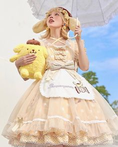 Pompompurin Aesthetic Outfit, Pompompurin Dress To Impress, Pompompurin Inspired Outfit, Pompompurin Cosplay, Pom Pom Purin Cosplay, Pompompurin Dress, Cosplay Couple