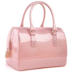 PRICES MAY VARY. Material: High Quality PVC Material. Made from Natural resin, not plastic. Size: Big handbag:26*15*18cm/10.2"*7"*5.9"(Length*Width*Height), handle height:4.3" Mini handbag :6.7’’(L) x 3.9’’(W) x4.7” (H), handle height :3.15”. Closure : Double zipper lock closure for big handbag .Pay attention ,there is no lock for mini handbag. External Design: this candy bag features fashionable runway bag style, briefcase shape, it fits different inner items; and suitable for you to go to the Candy Pillow, Candy Pillows, Kavu Rope Bag, Jelly Candy, Crystal Purse, Soft Leather Tote, Jelly Bag, Top Handbags, Rope Bag