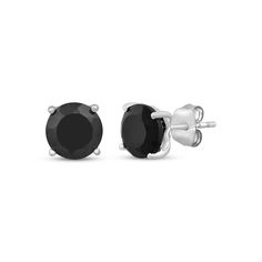 These stylish black onyx stud earrings are an easy go-to look for work or a night out. Sterling silver Each stud showcases a round black onyx solitaire Friction backs Solitaire Studs, Accessories Jewelry Earrings, Earrings Sterling Silver, Sterling Silver Earrings Studs, Sterling Earrings, Black Onyx, Sterling Silver Earrings, Women's Earrings, Onyx