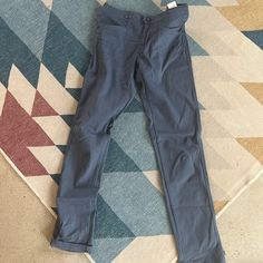 Climbing Pants Sz 6 Blue/Gray. Never Worn. Blue Cotton Pants For Outdoor Activities, Blue Cotton Bottoms For Outdoor Activities, Casual Blue Hiking Pants, Gray Straight Leg Bottoms For Outdoor, Casual Blue Hiking Bottoms, Casual Climbing Pants With Pockets, Climbing Pants, Patagonia Womens, Blue Gray