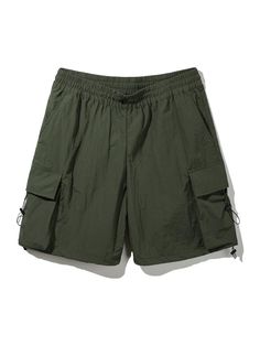 It is a comfy and wearable shorts for summer. The shorts is made of water-resistant nylon fabric. The cargo pockets makes trendy and casual look. The shorts has elastic band waist and drawcords for size adjustment.- Side pockets- Cargo pockets- Back pockets- Drawcords on the hem Nylon Techwear Shorts For Outdoor, Outdoor Techwear Nylon Shorts, Outdoor Nylon Techwear Shorts, Khaki Cargo Shorts For Summer Outdoor Activities, Summer Khaki Cargo Shorts For Outdoor, Functional Outdoor Shorts With Drawstring, Summer Outdoor Cargo Shorts With Built-in Liner, Techwear Cargo Shorts For Outdoor Activities, Techwear Shorts For Outdoor Activities