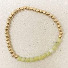 Our birthstone gemstone bracelets make a great gift for a loved one or for yourself. Featured here is our August gemstone bracelet. Peridot: One of the most potent healing crystals, Peridot helps to stabilize your moods and encourage you to bask in the glow of a life well-lived. Peridot resonates with the heart chakra, promoting an open heart, forgiveness, compassion, and unconditional love for yourself and others. Gold plated stainless steel beads strung on elastic cording for a comfortable fit August Birthstone, Peridot Gemstone, Life Well Lived, Green Peridot, The Glow, Bead Stringing, Open Heart, August Birth Stone, Gemstone Bracelets