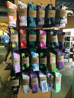 Huf Socks, Sock Display, Socks Packaging, Water Photo, Fashionably Late, Funky Socks, Puff And Pass, Crazy Socks, Women Socks