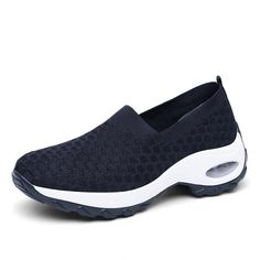 • Upper Material: Mesh (Air Mesh)• Outsole Material: Rubber• Closure Type: Slip-On• Fit: Fits true to size, take your normal size• Occasion: casual• Insole material: rubber• Season: spring/autumn• Lining material: cotton cloth• Import Product Sporty Summer Sneakers For Walking, Sporty Summer Walking Sneakers, Casual Relaxed Sneakers For Spring, Casual Relaxed Fit Sneakers For Spring, Casual Relaxed Fit Spring Sneakers, Casual Sneakers With Arch Support, Breathable Sneakers For Spring Leisure, Casual Sneakers With Arch Support And Easy Fit, Casual Breathable Sneakers With Easy Fit