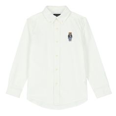 Brand New With Tags, Ralph Lauren Boys Button Down White Shirt. Size 7. Long Sleeves. Cotton Long Sleeve School Shirt, Classic Cotton School Shirt, School Cotton Shirt With Button Closure, Classic School Shirt With Button Closure, Preppy Button-up School Shirt, Preppy Cotton Shirt With Button Closure, Classic Button-up Tops For School, Preppy Cotton Shirt With Buttons, Preppy Button-up Top For School