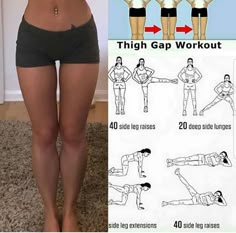 Summer Body Workout Plan, Modele Fitness, Lose Thigh Fat, Workout Routines For Beginners, Month Workout, Workout For Flat Stomach, Quick Workout Routine