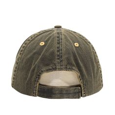 Distressed, Unstructured Soft Crown Low Fitting 6 Panel Cap Features a Dirty Wash, Providing a Vintage Worn-Out Look Pro Stitch on Crown, 6 Embroidered Eyelets and 6 Rows Stitching on Visor Adjustable Velcro Closure One Size Fits Most 100% Herringbone Cotton Casual Distressed Brown Hat For Outdoor, Distressed Adjustable Baseball Cap With Curved Brim, Casual Hat With Curved Brim In Distressed Brown, Casual Distressed Brown Hat With Curved Brim, Casual Washed Black Distressed Hat, Washed Black Adjustable Hat With Curved Bill, Casual Distressed Washed Black Hat, Adjustable Distressed Black Dad Hat, Casual Distressed Brown Baseball Cap