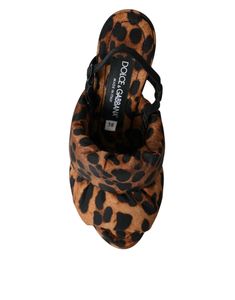 DETAILS: Shell No appliqués Leopard-print Fabric inner Elasticized gores Round toe line Leather sole 90% Polyamide, 10% Elastane Heel height 4.53 inches Product code: 17760364MC