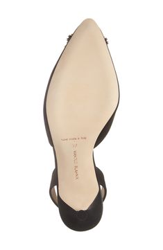 Inspired by the opulence of a French emperor, this almond-toe slingback pump holds court with a bejeweled buckle based on one Manolo Blahnik found in Italy 2 3/4" (70mm) heel Elasticized slingback strap Textile upper/leather lining and sole Made in Italy Designer Shoes Luxury Slingback Pumps With Sculpted Heel And Almond Toe, Designer Slingback Sandals With Leather Sole For Evening, Elegant Slingback Pumps For Party With Branded Insole, Elegant Party Slingback Pumps With Branded Insole, Evening Closed Toe Slingback Pumps With Deep Heel Cup, Luxury Slingback Pumps With Sculpted Heel For Evening, Almond Toe Slingback Pumps For Gala, Luxury Closed Toe Slingback Pumps For Evening, Elegant Closed Toe Slingback Sandals For Evening