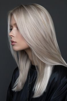 Ash Platinum Hair, Blonde Hair With Pale Skin, Cool Toned Blonde Hair Pale Skin, Blonde Ash Hair, Pale Skin Blonde Hair, Ash Blonde Hair Ideas, Cool Tone Blonde, Cool Toned Blonde, Cool Toned Blonde Hair