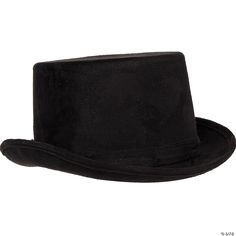 A great looking top hat for many different costume situations and occasions. One size fits most adults. Suede Top, Historical Reenactment, Suede Tops, Feather Crafts, Feather Hat, Costume Themes, Leather Dye, Stylish Top, Leather Books