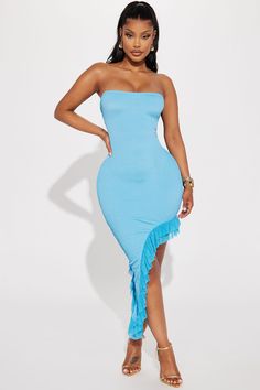 Layla Textured Maxi Dress - Blue | Fashion Nova, Dresses | Fashion Nova Coachella 2024, 2024 Green, Textured Maxi Dress, Vacation Fashion, Pink Neon, Curvy Girl Fashion, Tube Dress, Maxi Dress Blue, Green Velvet