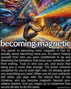 Become Magnetic, Psychic Development Learning, Healing Journaling, Energy Healing Spirituality